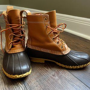 LL Bean Women's Bean Duck Boots, 8"